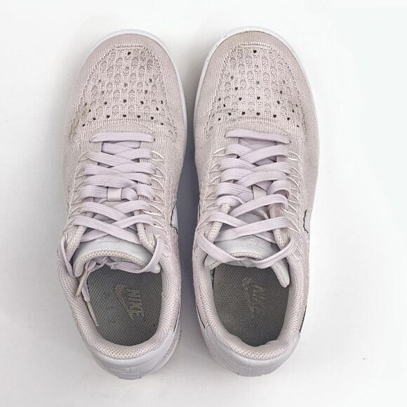 Nike Air Force 1 Ultra Flyknit Low Shoes Mens 8.5 Light Violet Knit Sneakers